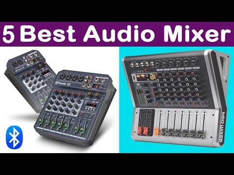 TOP 5 BEST AUDIO MIXERS IN 2020 | Best Channels Mixing Console