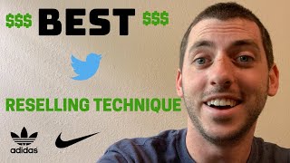 Easiest Way To Find Hype Sneakers To Resell (Simple Twitter Method)