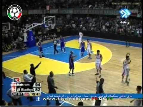 West Asia Basketball  2012 -Final  Mahram(IRI) 96 VS Riyadi(LIB) 86