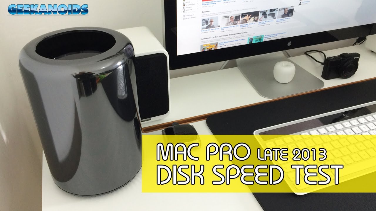 Late 2013 Apple Mac Pro Disk Speed Test