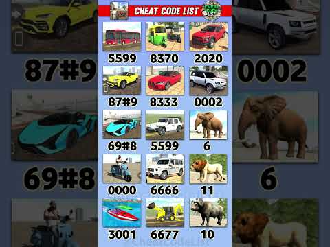 New Lamborghini Sian + Lamborghini Urus + All New Cheat Codes 🤩 Part-40 #shorts
