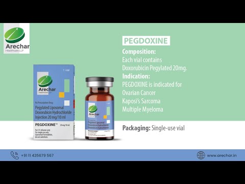 20mg Pegdoxine Doxorubicin Hydrochloride Pegylated Liposomal Injection