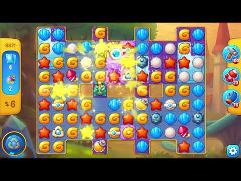 Fishdom6821 normal（フィッシュダム6821　ノーマル）　パズルゲーム