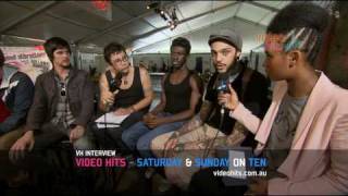 Video Hits interviews Gym Class Heroes - Good Vibrations 2010