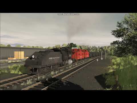 Trainz 2019: Steam and Diesel Railfanning at Coal Country
