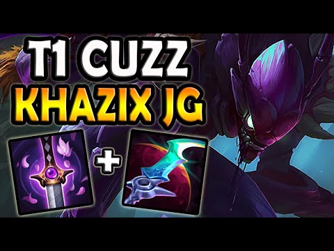 KHAZIX Jungle vs Hecarim [ T1 Cuzz ] Ranked Korea ✅