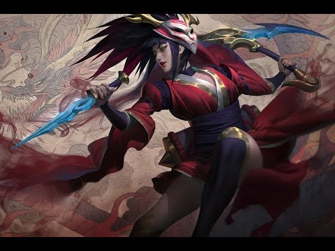 INSANE AKALI OUTPLAY FOR FIRST BLOOD **MUST SEE*
