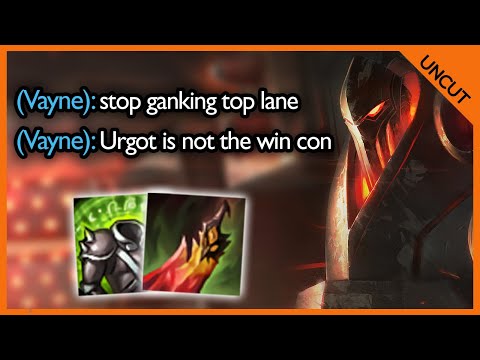 URGOT IS NOT THE WIN CON THEY SAID.... URGOT VS KAYLE -  HIGH ELO - League of Legends