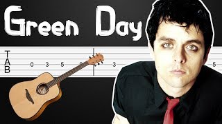 Are We The Waiting - Green Day Guitar Tabs, Guitar Tutorial, Guitar Lesson