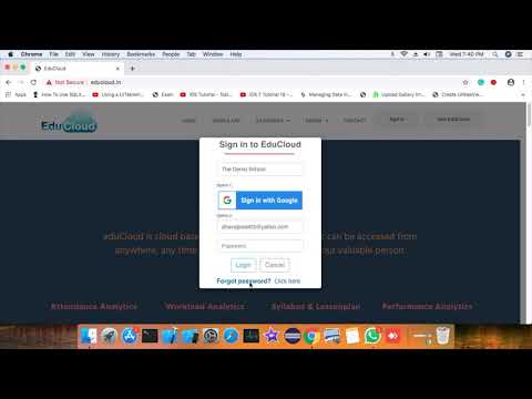 Login To Educloud