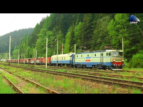 LE5100KW 40-0918-5 & Tren CFR Infrastructură Train in Gara Vatra Dornei Station - 03 June 2021