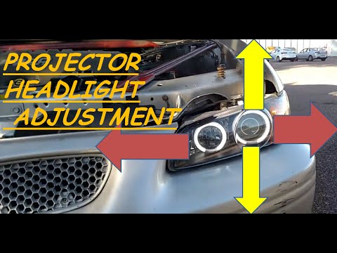 Adjusting spyder CCFL halo headlights.
