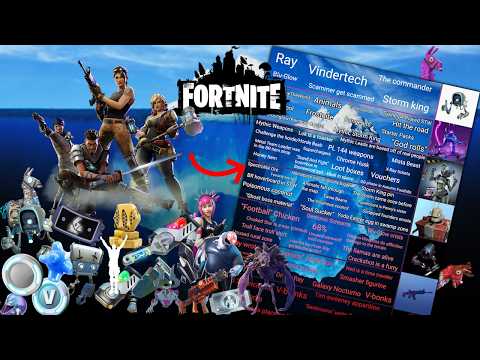 The Fortnite: Save the World Iceberg!
