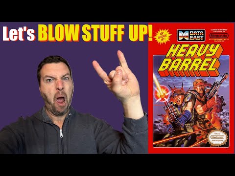 How to beat HEAVY BARREL NES Walkthrough complete
