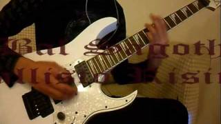 Callisto Rising - Bal Sagoth Guitar cover