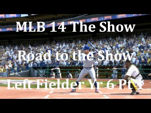 MLB 14 The Show (PS4) Road to the Show Left Fielder Yr 6 - Pt 1