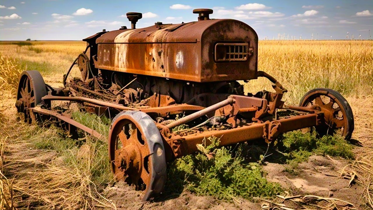 💡The Genius Worker Restoration Entirely Damaged Ancient Plows // Rusty Old Plow Restoration Skills