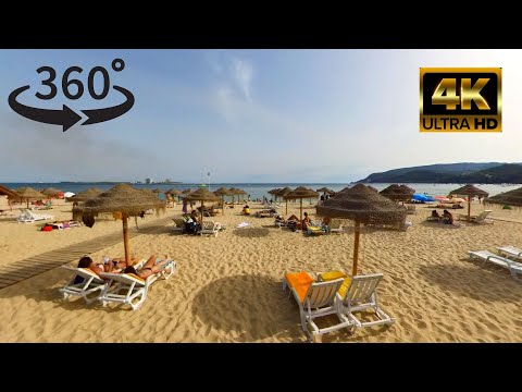 Albarquel Beach - Setúbal | Portugal 🇵🇹 | 360º Beach Walk Tour Part 2