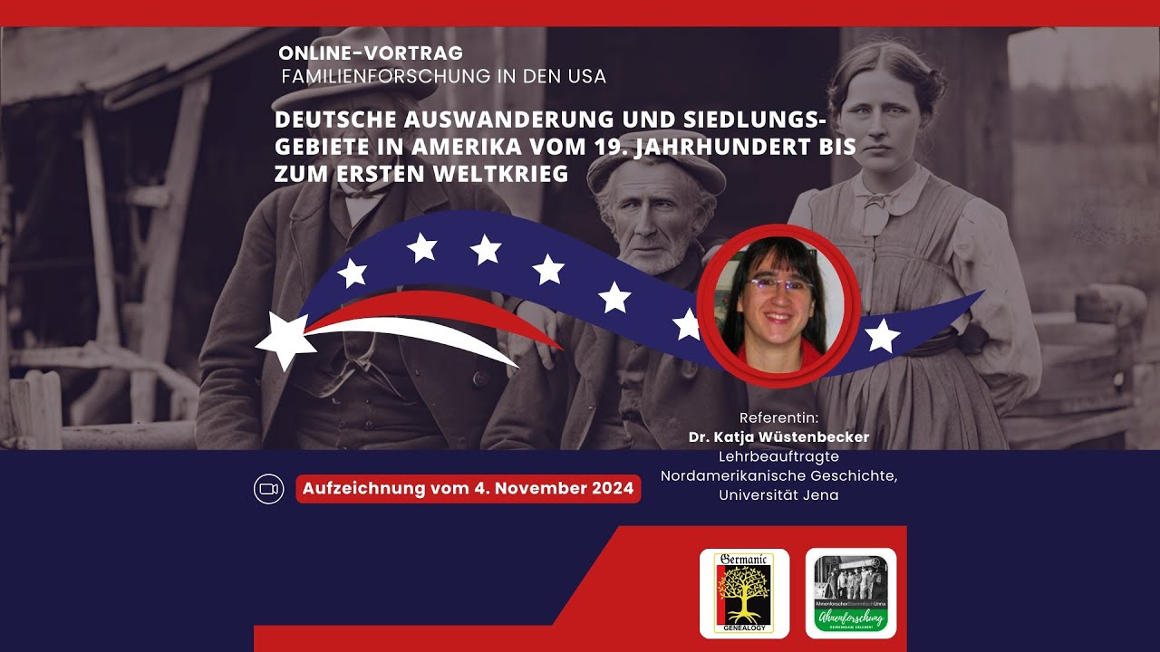 Deutsche Auswanderung / Siedlungsgebiete USA (Teil 2)