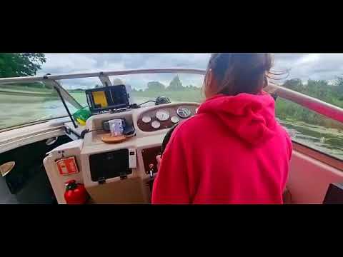 Motorówką po rzece Noteć