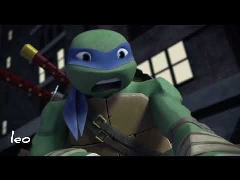 TMNT 2012 Splinter death and funeral