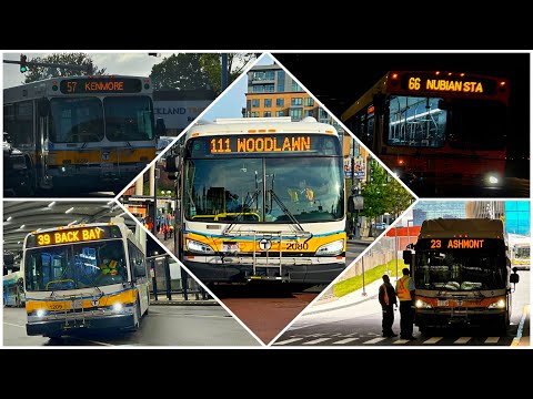 (MBTA) Yoshi’s Ride Series - All Key Bus Routes [ft. @awh.a1ice​⁠​⁠!] | SPECIAL REQUEST - [HD]