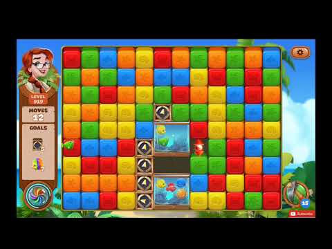 Lost Island Blast Adventure Level 919 NO BOOSTERS - A S GAMING