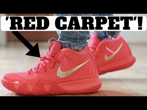 UNBOXING Nike Kyrie 4 "RED CARPET" Limited Release!