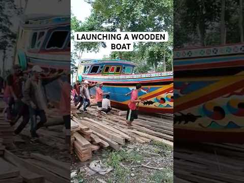 Launching a new boat