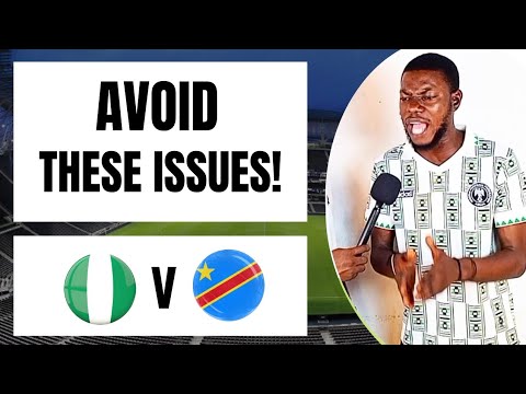 🇳🇬NIGERIA v DR CONGO🇨🇩 — FINAL BATTLE! WORLD CUP QUALIFIER DECIDER! Ft Mujeeb #worldcupqualifiers 