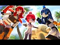 Sentry Girls At The Beach