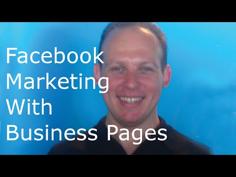 Facebook marketing with business or fan pages: pros and cons Video