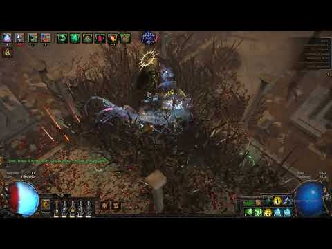 Poe 3.21 Carrion golem 10 Link -  Baran ( one shot )