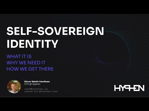 Self-Sovereign Identity - What it is, why we need it and how we get there