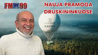 Druskininkuose ruošiamasi išskirtinei pramogai: helio balionas kils iš naujosios stoties pastato