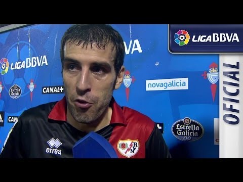 Entrevista a Trashorras tras el Celta de Vigo (0-2) Rayo Vallecano - HD