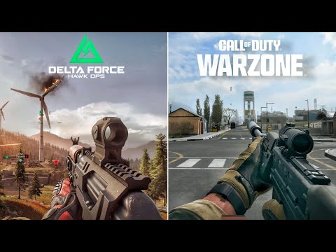 Delta Force VS Call of Duty - Physics and Detail Comparison