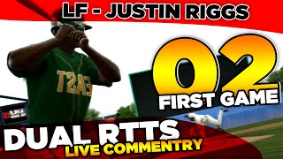 MLB 15 the Show Road to the Show – EP 2 – LF Justin Riggs 'FIRST GAME!' – Left Fielder DUAL RTTS