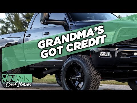 Financing a jacked-up truck for Grandma at the nursing home