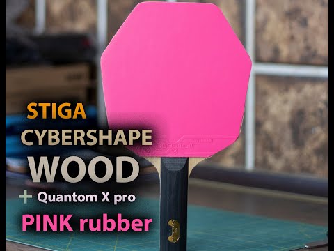 how to setup a ST pingpong racket ( stiga cybershape wood blade + rubbers) + unboxing 2023