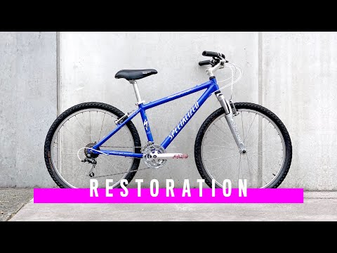 Vintage MTB Restoration - Specialized Rockhopper fs 1998