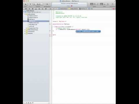 Xcode Basics : Nsbundle LoadNIB Instance