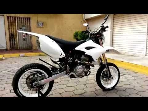 Qlink Shineray Supermotard 250cc.White Exhaust SRP Gascon