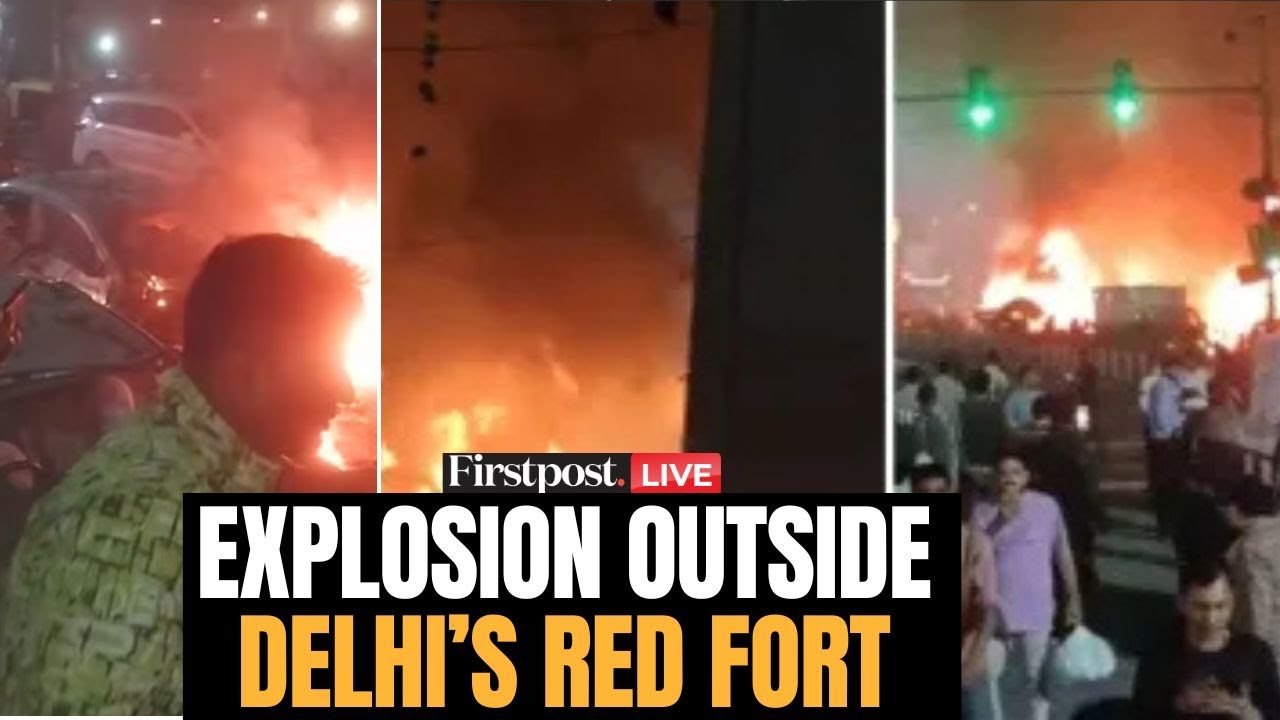 Red Fort Blast LIVE: Blast Reported Outside Delhi's Red Fort | Red Fort Explosion | Delhi Blast