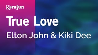Karaoke True Love - Elton John *