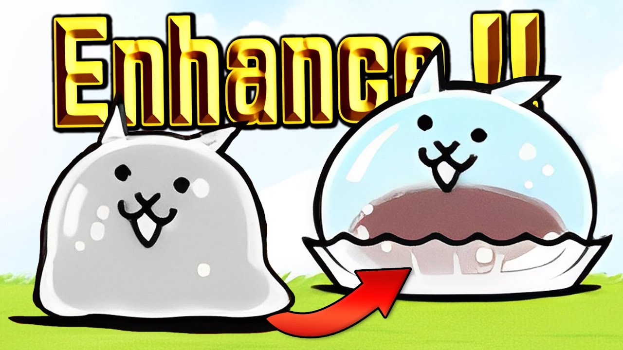 Evolving Slime Cat's True Form JELLY DUMPLING CAT! (Battle Cats)
