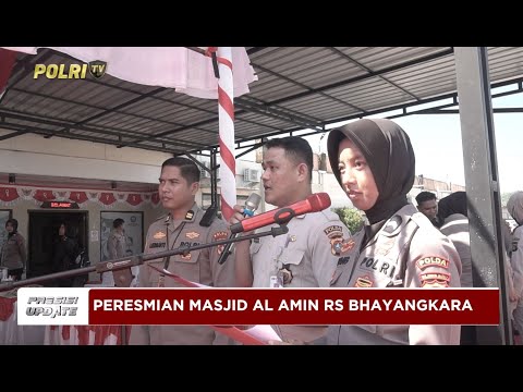 PRESISI UPDATE : KAPOLDA SULBAR RESMIKAN MASJID AL AMIN RS BHAYANGKARA 18/08/2024 (20.00)