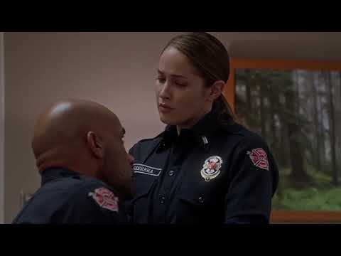 Station 19 02x15 Andy comforts Sullivan