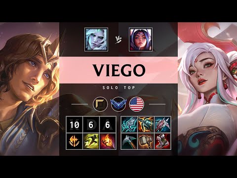 Viego Top vs Irelia - NA Diamond Patch 25.21