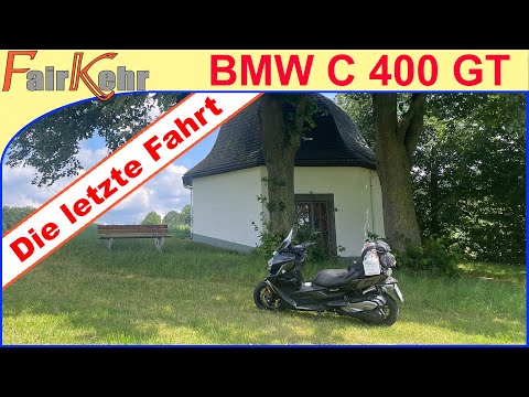 Abschied vom BMW C 400 GT